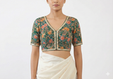 Green Reva Blouse