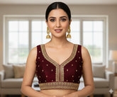Maroon Tvesa Blouse