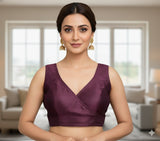 Wine Nidhi Blouse
