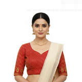 Red Ekaa Blouse