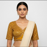 Yellow Gunjika Blouse