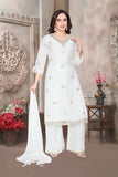 White Rukmani Suit Set