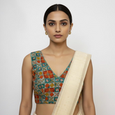 SkyBlue Binita Blouse