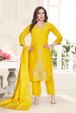 Yellow Geetanjali Suit Set