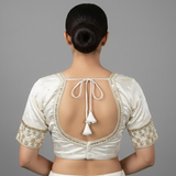 White Gunjika Blouse