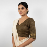 Brown Ekaa Blouse