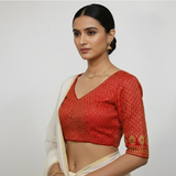 Red Ekaa Blouse