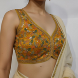 Yellow Chahana Blouse