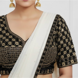 Black Gunjika Blouse