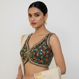 Black Chahana Blouse