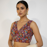 Purple Binita Blouse