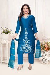 Blue Geetanjali Suit Set