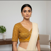 Yellow Gunjika Blouse