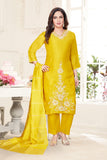 Yellow Geetanjali Suit Set