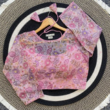 Pink Samaira Blouse