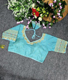 LightBlue Iraaya Blouse