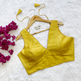 Mustard Nidhi Blouse