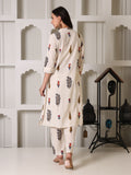 Kanika Co-ord Set Effortless chic and comfortable, this off-white printed