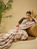 Whitebrown Aadrika Saree