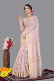 Pink Akshara Saree