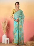 Blue Avika Saree