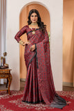 Red Kishori Saree