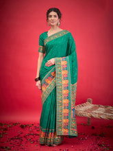 Green Mastani Saree