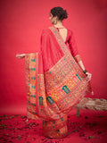 Red Mastani Saree