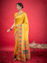 Yellow Mastani Saree