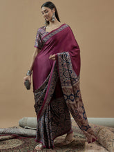 Wine Mohar Saree