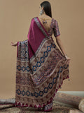 Wine Mohar Saree