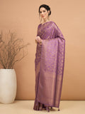 Purple Mehak Saree