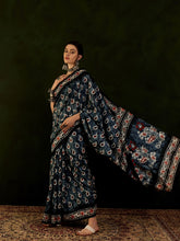 Blue Manika Saree