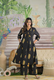 Black Kumud Suit Set (Set of 2)