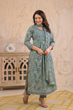 Teal Gulnaar Suit Set (Set of 3)