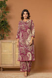 Wine Vani Suit Set (Set of 2)