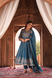 Blue Lakshmi Suit Set (Set of 3)