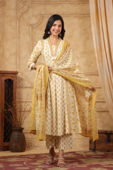 Yellow Noor Suit Set (Set of 3)