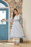 Blue Roohi Suit Set (Set of 3)