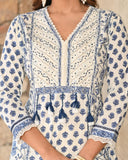 Blue Roohi Suit Set (Set of 3)