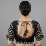 Black Gunjika Blouse