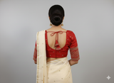 Red Drishti Blouse