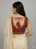 Red Radha Blouse