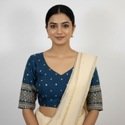 GreyBlue Drishti Blouse