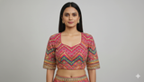 Pink Kaavya Blouse