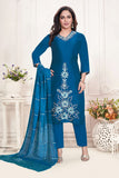 Blue Geetanjali Suit Set
