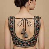 Black Chahana Blouse