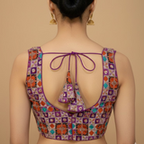 Purple Binita Blouse
