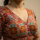 Pink Binita Blouse
