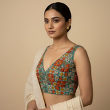 SkyBlue Binita Blouse